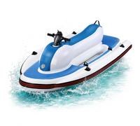 2 Person Inflatable Boat with Jet Propulsion for Water Recreation 500W16Ah