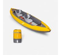 2-person Inflatable Canoe/kayak Tribord 100+ Yellow