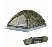 2 Person Up Tent Camouflage Tent, Foldable Lightweight Breathable Portable Tent, Waterproof UV for PROTECTION Tent with Carrying Bag, Camping Hiking