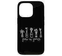 2 Peter 3:18 Grow In Grace Flowers Case for iPhone 13 Pro