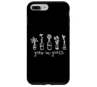 2 Peter 3:18 Grow In Grace Flowers Case for iPhone 7 Plus/8 Plus