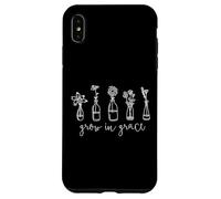 2 Peter 3:18 Grow In Grace Flowers Case for iPhone XS Max
