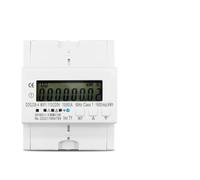 2 Phase 3 Wires 110V+110V 80A Smart Energy Meter Power Consumption Monitor Meter Wattmeter 1pcs