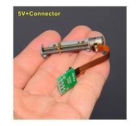 2-phase 4-wire 8mm precision screw stepper electronic starter Stepping electronic starter Stroke 30mm Moving Linear Actuator Metal Block Nut MQXFCZUX(5V)