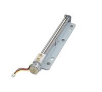 2 Phase 4 Wire Stepper Motor 9-15V/100-650mA Long Travel Linear Screw Stepping Motor Mini Linear Slide Table 15mm 123mm Stroke