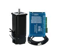 2 Phase Closed Loop Servo Stepper Motor Driver, Nema34 Hybrid Stepper Motor Control With Brake For CNC Stepper Driver(4.5Nm,8M Encoder Cable)
