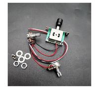 2 Pickups Wiring Harness Prewired 1T1V 500K Pots For FD TL Replacement Guitar Accessories(Black)