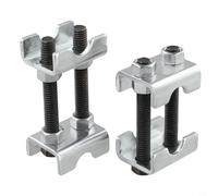 2-piece Adjustable Coil Spring Spacer Set for Vehicle Lift or Lower by 1-2 Carbon Steel Construction with Dual Saddles for Proper Alignment Tire Clearance for Automotive Coil Spring Compressor Usage