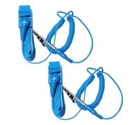 2 Piece Anti Static Wrist Straps，With Adjustable Metal Buckle，Bring Your Own Ziplock Bag，Esd Discharge Protection，Has Ground Wire And Coating，Suitable For Preventing The Build-Up Of Static Electricity