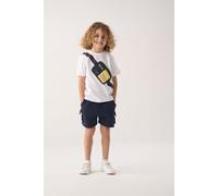 Bench Boys T-Shirt Shorts And Applique Bag Co-Ord Set Navy 18/24M