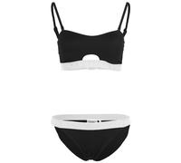 2-piece bandeau jersey for women Fila Sanming Noir XL