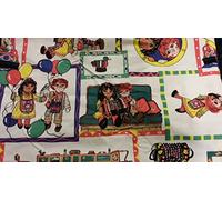 2 Piece Bedding Set Pillowcase+Duvet Cover for Baby Toddler to fit Cot/Cot Bed (120 x 150cm, Jack and Jill)