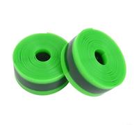 2 Piece Bike Tire Liner for 700C 26 29 Inch, For TPU Material for Long Lasting Use (23mm*1.0mm*2100 Green)