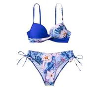 2 Piece Bikini Set Women, High Waisted Beach Wear Set, Triangle Halter Lace up Bikini Sets for Women 2 Piece Swimsuit Soft Bikini Tops 21st Birthday Gifts for Women Deals of The Day Blue