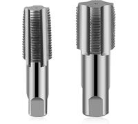 2-Piece BSP Pipe Taper Drill Set - 1/2" & 3/4" Internal, External Thread Machine, Single Taper