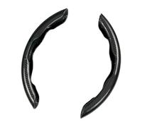 2 piece car steering wheel covers for mit Skoda Scala 2019, Carbon Fiber Texture Steering Wheel Cover Safe and Non Slip Steering Wheel Cover