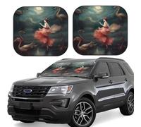 2 Piece Car Windshield Sun Shade Foldable A Night of Miracles and Magic Auto Front Window Sun Shield Heat and UV Rays Sunshade for Car Front Window Keep Cool and Protect Interior Accessories