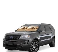 2-Piece Car Windshield Sun Shade Foldable Sun Visor Protector Egyptian Pyramids Sun Shade Windshield for Front Window Reflector Sunshade Heatshield Sunshades for Truck SUV Car Interior Accessories L