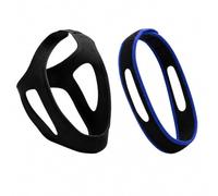 2-Piece Chin Strap for Sleeping, Nighttime Jaw Support Accessory | Designed for adult nighttime use. Helps keep the jaw supported during sleep. Convenient 2-pack for home and travel.