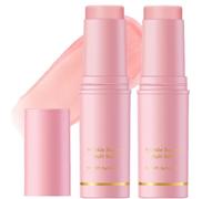 2 Piece Collagen Wand Set, Pure Collagen Wand Stick for Face, Pink Hydration and Wrinkle Care Wrinkle Bounce Multi Balm Ideal for Dry Skin and Makeup Enthusiasts