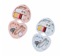 2-Piece Compact Sewing Kit with Essential Tools - Portable Needle and Thread Set for Emergency Repairs, Travel-Friendly Mini Sewing Organiser for Adults, Beginners, Home Use and On-The-Go