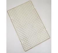 2-Piece Cooling Rack for Baking, 16x10 inch Grill, coarse Metal Wire Biscuit Rack for Cooking, Baking, Barbecue, and Drying, Oven Safe, Suitable for Half pan, Golden