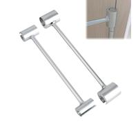 2 Piece Door Hinge Adjustment Tool, 8-25 mm Hinge Adjustment Tool Set, Door Opening Tool, Door Hinges, Adjustment Key Hinge Tool for Fire Door, Security Doors