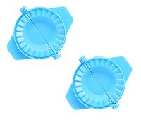 2 Piece Dough Press Set - Dumpling Calzone Ravioli Empanada Turnover Pierogi Make Dumpling Tool Make Jiaozi Tool Professional