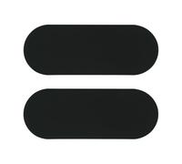 2-piece drum protection set, silicone adhesive pad, ideal for reducing vibration and protecting the edges of the drum head