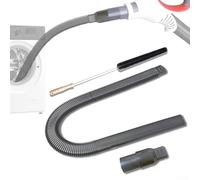 2 Piece Dryer Vent Cleaner Kit, Vacuum Hose Attachment and Lint Brush for Shark NV350, NV351, NV352, NV353,NV360,NV500 Removes Lint and Debris