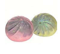 2 Piece Dumpling Squishy Mystery, Sparkling Kneading Set, For Relaxed Moments at Work and Leisure, Sensory Toy for Various Occasions