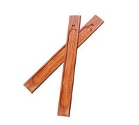 2-piece ergonomic wood promotes meditation-friendly holder through burner with adjustable angle