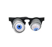 2 Piece Fancy Glasses Falling Eyeball Stuffing Accessory | Crazy Eyes Glasses for Halloween Party Festival Holiday Shows Games Meetings Parties