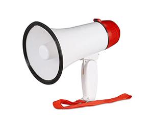 2-Piece Film Set, Megaphone Stadium, Film Flap White, Whisper Bag 10 Watt, Director's Flap Wood, Megaphone Ole Sound, Clapboard
