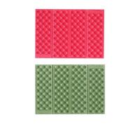 2 Piece Folding Seat Cushions, Outdoor Weatherproof & Waterproof, Perfect For Hiking & Camping, Foldable For On-The-Go Use