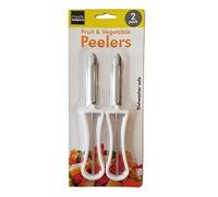 2 Piece Fruit & Vegetable Swivel Blade Peeler Set - Great for Apples, Carrots and Potatoes (1 Set)