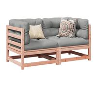 2 Piece Garden Sofa Set Impregnated Wood Pine