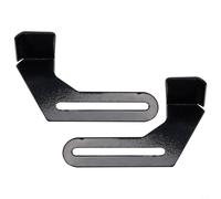 2 Piece Grinder Tool Rest kit with Backing Plate washers for 150/200 Type Machines with Stable Metal Construction