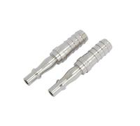 2 PIECE HOSE BARB AIRLINE BAYONET FITTING 10MM