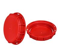 2 Piece IBC Lid Tote Fittings Water Tank Cap Cover Heavy Duty Plastic IBC Tank Adaptor Water Storage Lid Cap with Gasket,ID163mm
