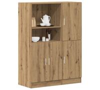vidaXL 2 Piece Kitchen Cabinet Set Artisian Oak Engineered Wood