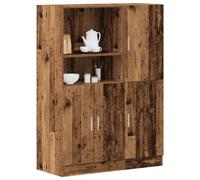 vidaXL 2 Piece Kitchen Cabinet Set Artisian Oak Engineered Wood