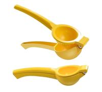 2 Piece Lemon Juicer, Durable, Multifunctional Metal Fruit Juicer, Manual, Kitchen Tools.