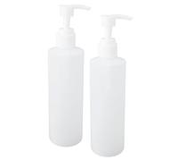 2-Piece Massage Oil Dispenser Set, Reusable Bottles with Oil Warmer Pump Dispenser for Lotion Warming, Durable Massage Oil Warmer Dispenser Bottles