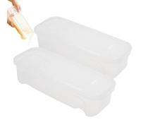 2 Piece Microwave Pasta Cooker - Stackable Pasta Cooker with Strainer and Drain Holes | Microwave Spaghetti Kitchen Apartment Office Student Dorm | Coci