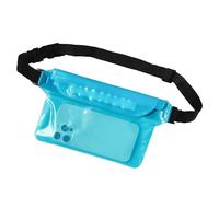 2 Piece Mobile Phone Bag - Waterproof Mobile Phone Bag | For Beach Accessories 3 Layers, Outdoor Rafting Case High Capacity Large Small, 2pcs Blue, riferimento alla descrizione, Please refer to