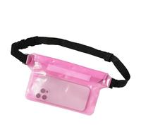 2 Piece Mobile Phone Bag - Waterproof Mobile Phone Bag | For Beach Accessories 3 Layers, Outdoor Rafting Case High Capacity Large Small, 2pcs Pink, riferimento alla descrizione, Please refer to