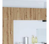 2-Piece Modern Hanging Cabinet Set in Artisan Oak & White - Stylish Storage Solution for Home & Office 40 x 31 x 40 cm Functional & Contemporary Design