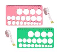2 Piece Nipple Measuring Tape, Nipple Size Measurement, Breast Pump Accessories, Breast Shield Converter, Nipple Measuring Tool, Nipple Measuring Tape