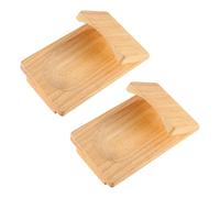 2 Piece Oyster Shucking Tools, Kitchen Tools, Wooden Shucking Tools, Portable Shucking Tools